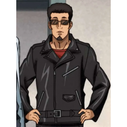 Sakamoto Days Boiled Leather Jacket